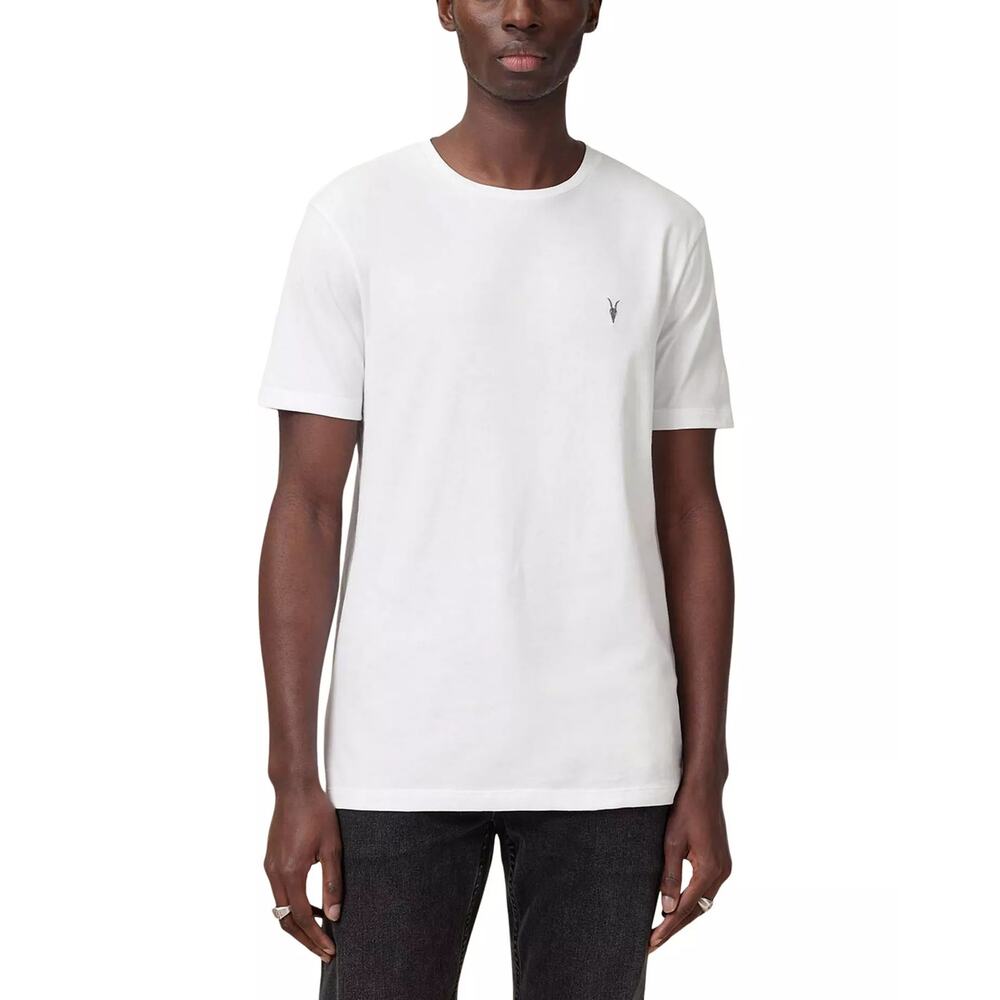AllSaints Men’s XXL Brace Tonic Cotton Tee Shirt Logo